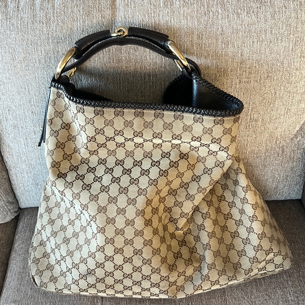 Gucci horsebit hobo bag